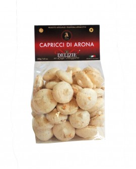 Capricci di Arona, meringhe con granella di nocciole del Piemonte - 200g - Pasticceria Aliverti