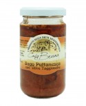 Salsa Puttanesca con olive, acciughe e capperi - barattolo 950g - Casa Bruna