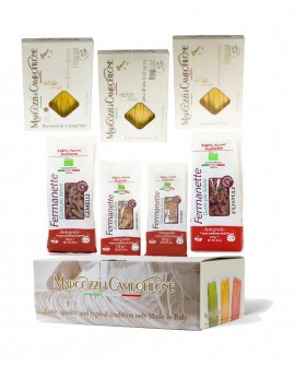 Confezione pasta Organic Box Collection - n. 7 pezzi - Pastificio Marcozzi
