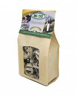 PIZZOCCHERI a Nido con farina integrale di grano saraceno - confezione 250g - Pastificio Valtellinese BO.S.CO.