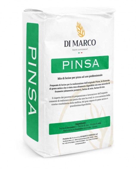 Vendita online Farina Pinsa Romana tipo Verde - sacco 25 kg - DI