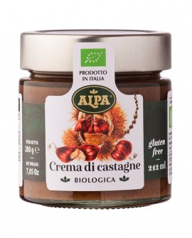 Crema di Castagne Bio Gluten Free - 212ml - vaso in vetro – ALPA Calabria
