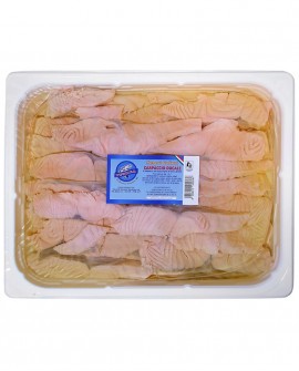 Carpaccio di Salmone marinato al Naturale lavorazione artigianale - vaschetta 1500g - Ittica Di Giovanni Salvatore