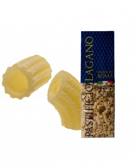 Tubini artigianali - 500g - cartone nr.30 pezzi-pasta di semola di grano duro italiano trafilata al bronzo-Pastificio LAGANO