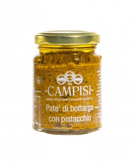 Patè di Bottarga con Pistacchio - vaso vetro 90 g - Campisi