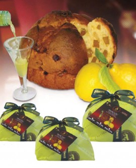 Panettone - Panciuc limone imbibito con liquore al limone 500 g - Pasticceria Aliverti