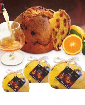 Panettone - Panciuc arancia imbibito con Grand Marnier 500 g - Pasticceria Aliverti