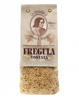 Fregula Tostata 500 gr Lorenzo il Magnifico - pasta semola di grano duro - Antico Pastificio Morelli