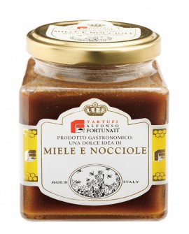 Miele e Crema di Nocciole 250 g - Tartufi Alfonso Fortunati
