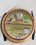 Formaggio Ovicaprino Tenero Biologico (misto pecora e capra) 2,3-2,5 kg - Formaggi Tosa