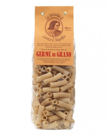 Tortiglioni 500 gr Lorenzo il Magnifico - pasta al germe di grano - Antico Pastificio Morelli