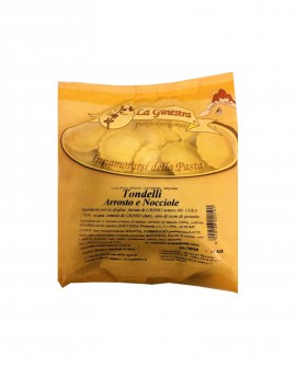 Tondelli arrosto e nocciole - 1 kg pasta fresca all'uovo ripiena SURGELATA - Pastificio La Ginestra