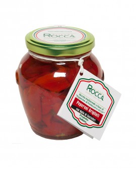Peperoni Grigliati di Pontecorvo DOP - Vaso Orcio 288 g - Azienda Rocca
