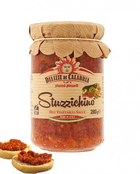 Stuzzichino - Mix poco piccante di Ortaggi - 280 g - Delizie di Calabria