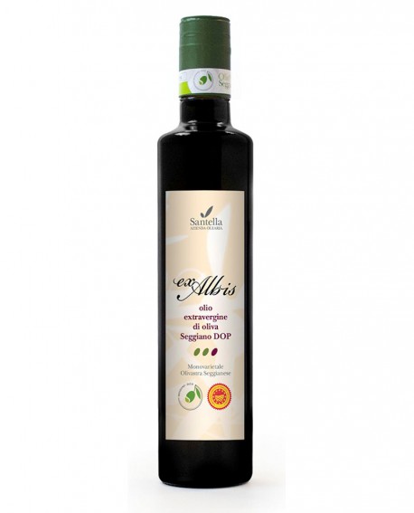 Olio Ex Albis, Seggiano DOP  monocultivar - Bottiglia da 100 ml - Olearia Santella