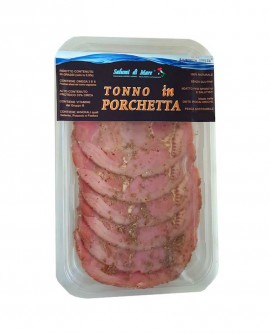 Affettato Tonno in porchetta - skin 70g - scadenza 33gg - Salumi di Mare