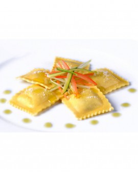 Ravioloni d’estate (pomodoro, mozzarella, basilico) - 1 kg - pasta surgelata - CasadiPasta