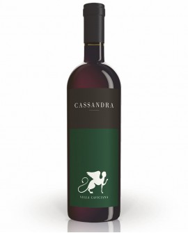 Rosso CASSANDRA - IGT Lazio Rosso - Tannat, Cabernet Franc e Sauvignon Franc - vino Biologico 0,75 lt - Cantina Villa Caviciana