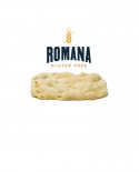 Base PINSA ROMANA SENZA GLUTINE Artigianale precotta e surgelata - dimensioni 19x30 - 250g - Romana Gluten Free