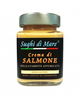 Crema di Salmone - vaso vetro 200g - scadenza 12 mesi - Salumi di Mare