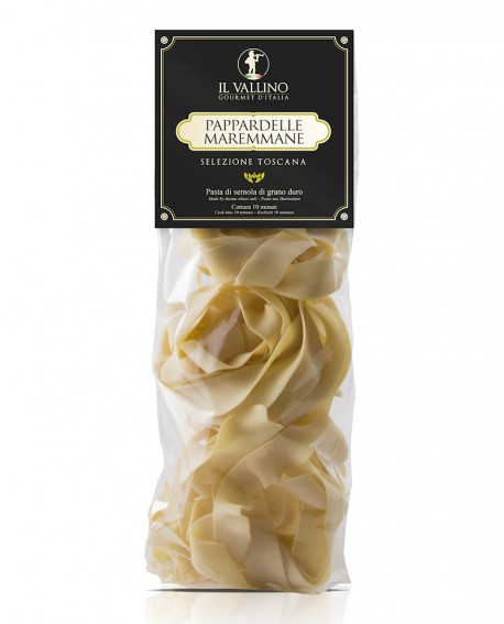 Pappardelle Maremmane pasta di semola 500 g - Il Vallino