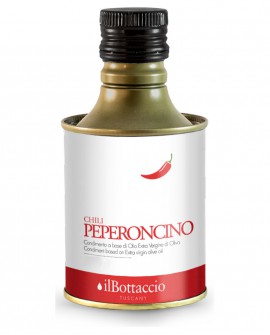 Olio Extravergine d'Oliva Italiano INFUSO al Peperoncino - 750ml - Olio il Bottaccio