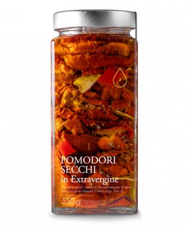 Sottolio Pomodori Secchi in olio extra vergine - 550g - Olio il Bottaccio