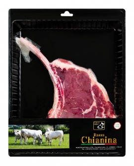 Tomahawk di Carne Chianina - n.1 pezzo 900g skin - Carne Certificata - Macelleria Co.Pro.Car. San Nicolo